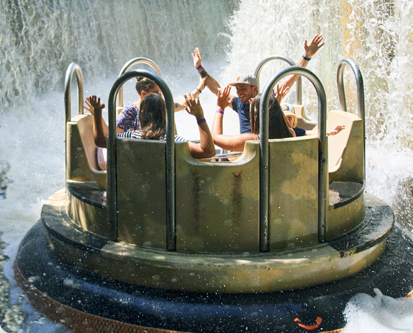 Atracción de agua en Walygator Grand-Est