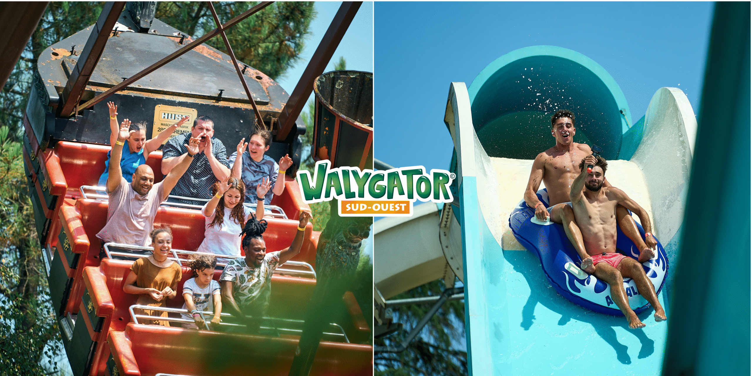 Aqualand Agen intègre Walygator Sud-Ouest : Parc Aquatique et Parc d’Attractions avec Billet Unique 